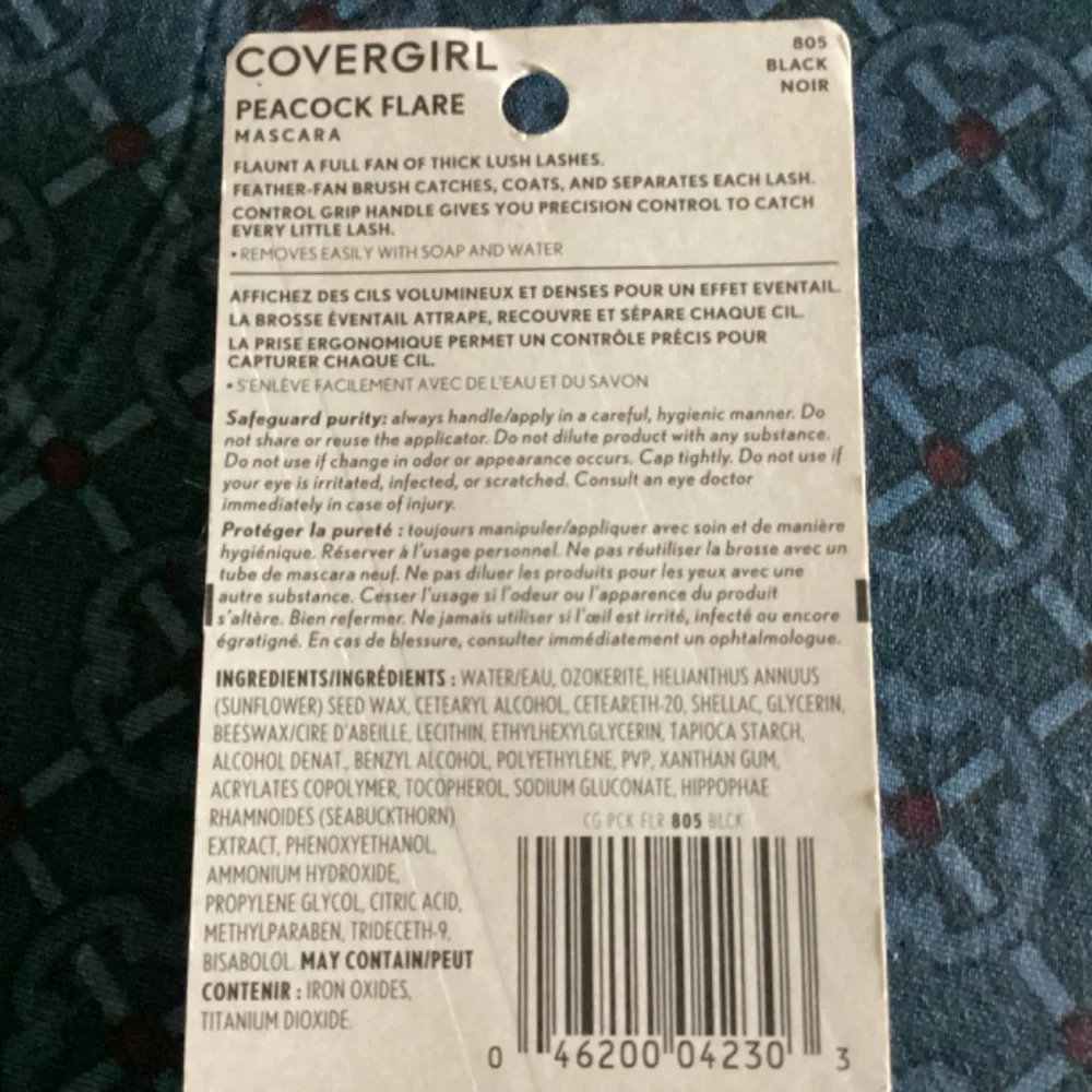 Covergirl Peacock Flare Mascara 805 Black Noir